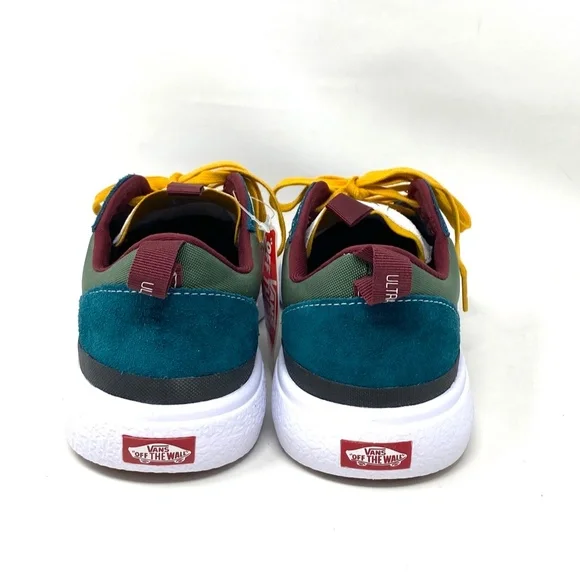 VANS UltraRange EXO Shoes Low Top Green Men’s Suede Size Sneakers VN0A4UWM60Q - Picture 4 of 9
